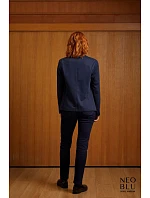 NEOBLU Marcel Women Dámský piqué blejzr 24.3170 grey melange NEOBLU Marcel Women Dámský piqué blejzr 24.3170 grey melange