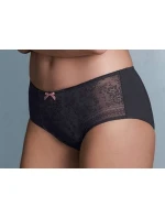 Fleur vyšší kalhotky 1355 black - RosaFaia