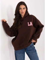 IT BL mikina H2492.66 tmavě hnědá