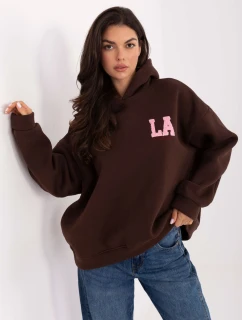 IT BL mikina H2492.66 tmavě hnědá