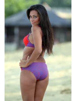 Červené plavky Primavera - Demi Saison