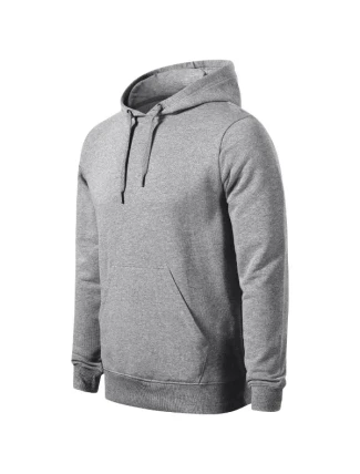 Break mikina pánská šedý melír Break mikina pánská šedý melír
