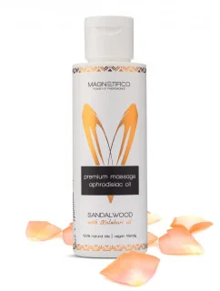 Prémiový masážní afrodiziakální olej Sandalwood 100 ml - Valavani