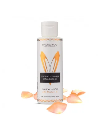Prémiový masážní afrodiziakální olej Sandalwood 100 ml - Valavani Prémiový masážní afrodiziakální olej Sandalwood 100 ml - Valavani