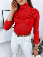 Dámský svetr NOAH červený FashionStreet MY1451