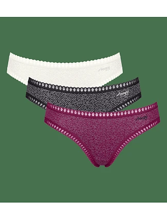 sloggi GO Crush Mini C3P - Black Combination - SLOGGI Black Combination - SLOGGI sloggi GO Crush Mini C3P - Black Combination - SLOGGI Black Combination - SLOGGI