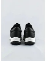 Černé dámské boty slip-on (C1003)