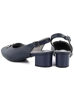 Dámské lodičky s otevřenou špičkou tmavě modré M.Daszynski SA233-4