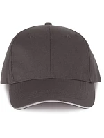 WK WKP 145 6 panelová kšiltovka 20.145W shale grey/light grey WK WKP 145 6 panelová kšiltovka 20.145W shale grey/light grey