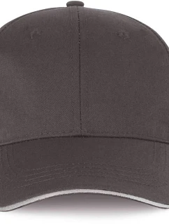 WK WKP 145 6 panelová kšiltovka 20.145W shale grey/light grey