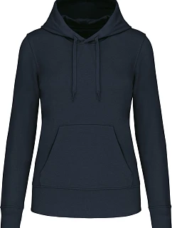 Kariban K 4028 Dámská eco-friendly mikina s kapucí 20.4028 navy