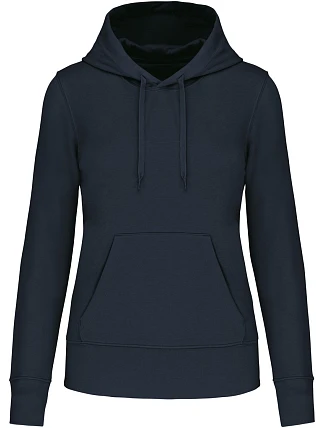 Kariban K 4028 Dámská eco-friendly mikina s kapucí 20.4028 navy