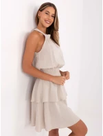 Šaty MI SK 92166.71P béžové Šaty MI SK 92166.71P béžové