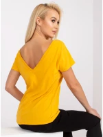 Tričko RV TS 4662.86 tmavě žlutá