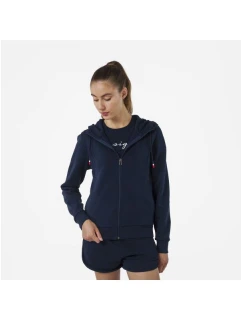 Rossignol mikina W LOGO SWEAT FZ HOOD FL námořnická modrá