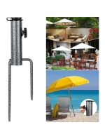 KOVOVÁ ZÁKLADNA PRO UPEVNĚNÍ PLÁŽOVÉHO SLUNEČNÍKU 1036281