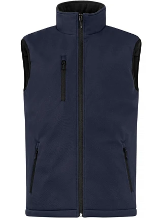 Clique Padded Softshell Vest Men Pánská zateplená softshellová vesta 67.0958 dark navy Clique Padded Softshell Vest Men Pánská zateplená softshellová vesta 67.0958 dark navy