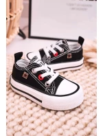 Dětské Klasické Tenisky Nízké BIG STAR HH374194 Černé