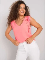 Dámský top DHJ TP 13317.25P fluo růžová Dámský top DHJ TP 13317.25P fluo růžová
