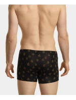 Pánské boxerky ATLANTIC 2Pack - vínové/černé