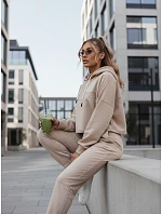 Dámská tepláková souprava BISTAN light beige FashionStreet AY1018