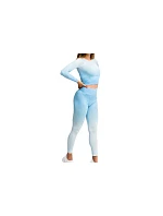 GymHero Ombre Rushguard s dlouhým rukávem LONG-BABYBLUE Modrá M GymHero Ombre Rushguard s dlouhým rukávem LONG-BABYBLUE Modrá M