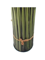 FALEŠNÁ TRÁVA JAKO ŽIVÁ S BÍLÝMI KULIČKAMI 70 CM