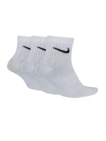 Pánské ponožky Everyday Lightweight Ankle 3PAC M SX7677-100 bílá - Nike