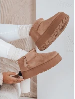 Dámské sněhule na platformě béžové FashionStreet ZY1047 Dámské sněhule na platformě béžové FashionStreet ZY1047