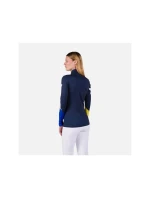 Rossignol T-shirt W Booster 1/2 Zip Top blue dámské