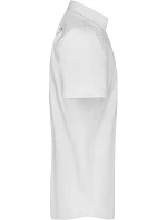 Daiber JN 684 Mikro keprová košile s krátkým rukávem 02.0684 white Daiber JN 684 Mikro keprová košile s krátkým rukávem 02.0684 white