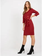 LK SK šaty 507838.93 tmavě červená