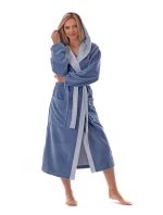 Unisex župan Tampa duo s kapucí 3959 5456 denim - Vestis Unisex župan Tampa duo s kapucí 3959 5456 denim - Vestis