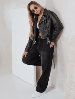 Dámské džíny balloon fit černé FashionStreet UY2741