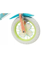 TOIMSA Bluey 12" Dětské kolo Modrá a limetkově zelená barva