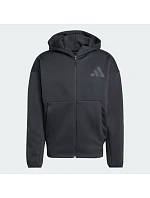 Pánská nová mikina s kapucí Adidas Z.N.E. Full-Zip Black - JE7538