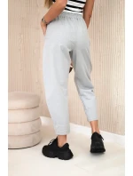 Kalhoty s kapsami Summer Punto šedý Kalhoty s kapsami Summer Punto šedý
