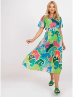 Šaty DHJ SK 13769.66P zelené