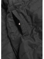 Hnědo-černá oboustranná dámská bunda (W506) - Goodlooking