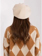 Světle béžová čepice 231605 béžová - FPrice Světle béžová čepice 231605 béžová - FPrice