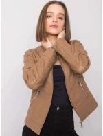 Dámská krátká bunda NM DE KR HX 2838.95P Hnědá velbloud - FPrice Dámská krátká bunda NM DE KR HX 2838.95P Hnědá velbloud - FPrice