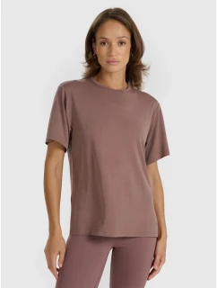 Dámské modalové tričko oversize 4F 4FRAW25TTSHF3408-82S