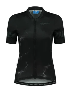 Rogelli dámský dres MARBLE black-grey L