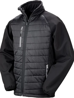 Result R 237X Hybridní bunda "Compass" 30.237X black/grey