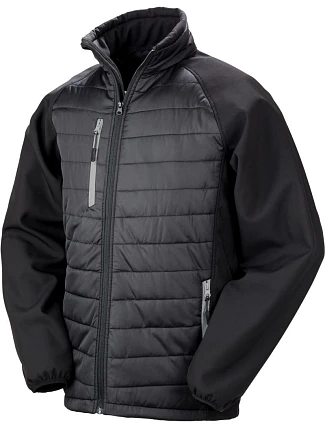 Result R 237X Hybridní bunda "Compass" 30.237X black/grey Result R 237X Hybridní bunda "Compass" 30.237X black/grey