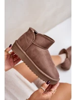 Dámské Sněhule Na Platformě D.Franklin DFSH370010 Taupe