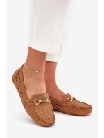 Dámské Mokasíny S Výřezem A Dekorací Camel Kaydance