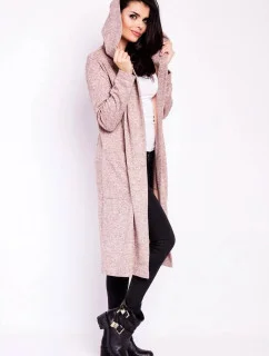 Svetr na zapínání M118 růžový - Infinite You