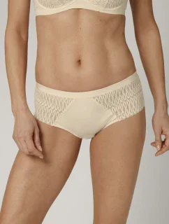 Dámské kalhotky Aura Spotlight Maxi krémové - Triumph