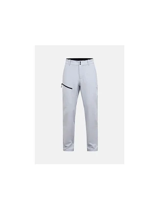 Pánské kalhoty PEAK PERFORMANCE M Scale Softshell Pants, šedá barva Pánské kalhoty PEAK PERFORMANCE M Scale Softshell Pants, šedá barva